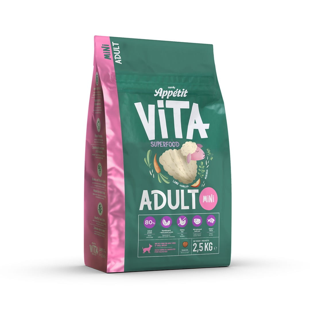 Comfy Appetit Vita Mini Lamb Karma Sucha Dla Psa Jagnięcina 2,5kg